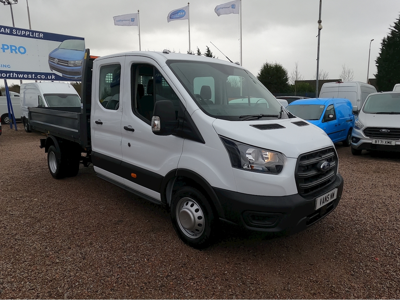 Ford TRANSIT 350 L3 DIESEL RWD 2.0 EcoBlue 130ps Double Cab Tipper [1 Way]