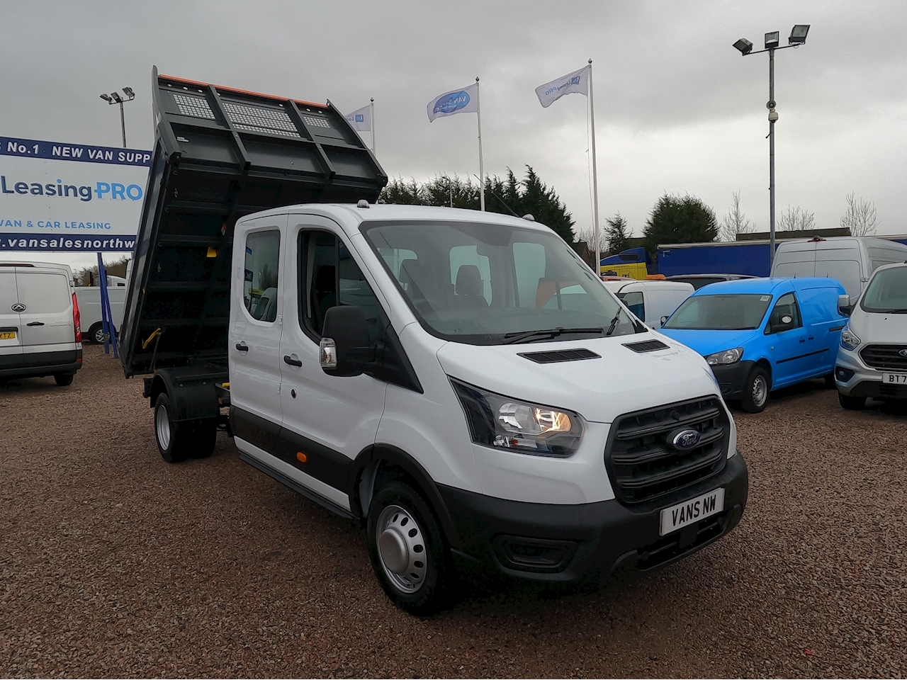Ford TRANSIT 350 L3 DIESEL RWD 2.0 EcoBlue 130ps Double Cab Tipper [1 Way]